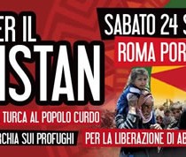 Appello per una mobilitazione nazionale a Roma il 24 settembre a sostegno del popolo curdo e della rivoluzione democratica in Rojava, per la liberazione di Ocalan