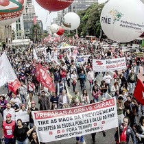Manifestazioni in tutto il Brasile denunciano le misure di Temer per togliere diritti