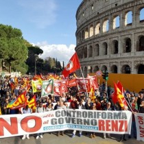 No Renzi Day e campagna referendaria