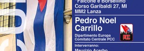 Cuba e America Latina: progressi e prospettive. A Milano e Napoli Pedro Noel Carrillo del PC cubano