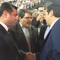 Calorosa accoglienza per i curdi al congresso di Syriza