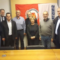 Incontro col segretario di Syriza Panos Rigas