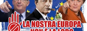 Sabato 25 in piazza contro l’Europa di Maastricht