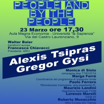 Giovedì 23 marzo a Roma convegno con Tsipras, Gysi, Ferrero, Landini