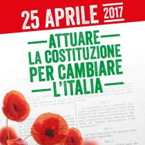 25 aprile – Acerbo e Ferrero (Prc): “Domani tutte/i in piazza con l’ANPI. Oggi più che mai”