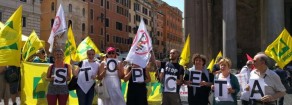 Ceta, Prc: «Pd e Forza Italia uniti per il trattato Ue-Canada, Mdp assente: poi si lamentano per i fischi!»