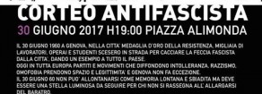 Genova 30 giugno, corteo antifascista