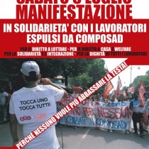 Corteo solidale con i licenziati Composad sabato 8 Luglio a Viadana (MN)