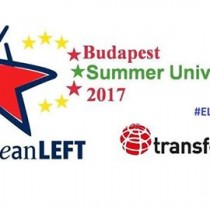 Università estiva della Sinistra Estiva, a Budapest, dal 19 al 23 luglio