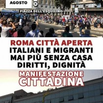 SIAMO TUTT* SGOMBERATI. Sabato 26 manifestazione a Roma