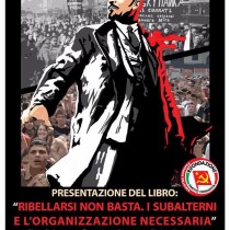 Presentazione a Roma del libro “Ribellarsi non basta”