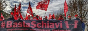 Basta schiavi, sosteniamo lavoratori della Castel Frigo