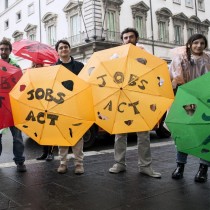 Il Jobs Act nelle urne. L’Ocse tira la volata a Renzi. No di Cgil e Potere al Popolo