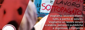 Torino, appello firmato da oltre 60 funzionari e delegati RSA RSU della CGIL a sostegno del voto per Potere al Popolo!