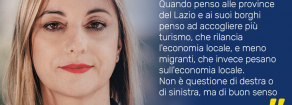 Lazio, Lombardi: “meno migranti, più turisti”. Copiano dalle destre, e pure male!