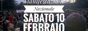 Rifondazione e Potere al popolo alla manifestazione a Macerata