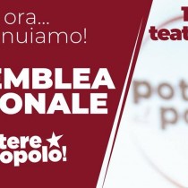 Domenica 18 assemblea di Potere al popolo, Acerbo: “Andiamo avanti: costruiamo un’alternativa radicale e solidale”