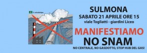 Ambiente – Acerbo (Prc-Se): “Domani a Sulmona per manifestazione No Snam”