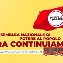 Quarta assemblea nazionale di Potere al Popolo. Ora continuiamo!