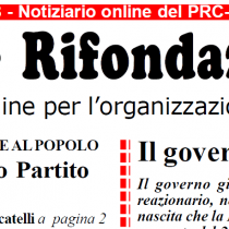 Pubblicato “Dire, fare Rifondazione” di giugno 2018