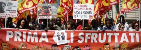 In ventimila a Roma contro il governo: «Prima gli sfruttati»