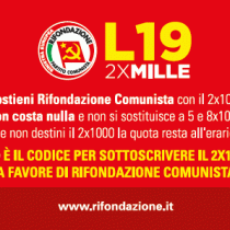 “2X1000”: confermate le sottoscrizioni “L19”in favore del PRC-SE