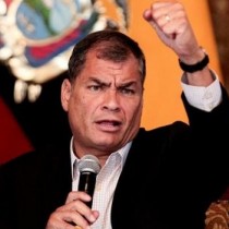 Solidarietà a Rafael Correa, a difesa della giustizia sociale, della democrazia e dello Stato di diritto