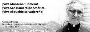 Viva San Romero, viva il popolo del Salvador