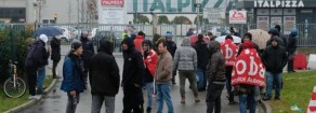 Coi lavoratori Italpizza in lotta