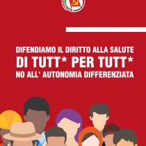 Presentazione dell’appello: no all’autonomia che divide