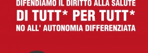 Presentazione dell’appello: no all’autonomia che divide