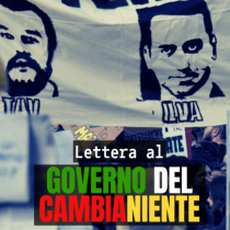 LETTERA DI MOVIMENTI E ASSOCIAZIONI AL GOVERNO DEL CAMBIANIENTE