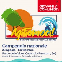 Torna il campeggio dei Giovani Comunisti/e!