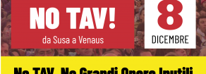 Contro il Tav e la criminalizzazione della protesta la lotta continua. Il Prc sarà alla marcia dell’8 dicembre in Valsusa