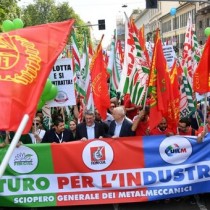 Rifondazione comunista con i lavoratori metalmeccanici in lotta