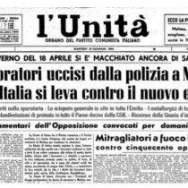 Pietro Ingrao: l’eccidio di Modena, 9 gennaio 1950