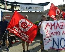 Sciopero dei driver, Amazon bloccata in tutta la Lombardia