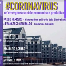 Coronavirus: Un’emergenza sociale, economica e produttiva. Assemblea via web