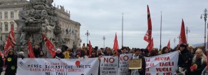 Rifondazione Comunista con le lavoratrici e i  lavoratori delle mense e delle pulizie in lotta