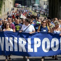 Acerbo-Patta (PRC-SE): no alla chiusura della  Whirpool  di  Napoli, Rifondazione con i lavoratori in sciopero