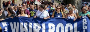 Acerbo-Patta (PRC-SE): no alla chiusura della  Whirpool  di  Napoli, Rifondazione con i lavoratori in sciopero