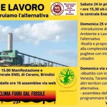 Rifondazione Comunista-Sinistra Europea all’ Assemblea nazionale “Ambiente e Lavoro: no al ricatto, costruiamo l’alternativa” Brindisi – sabato 24-25 ottobre 2020