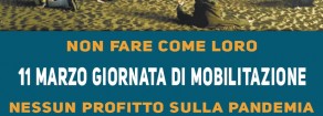 Rifondazione Comunista: Draghi da che parti stai? 11 marzo giornata per il diritto di tutte/i al vaccino