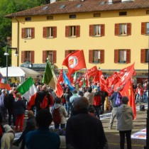 Cronaca di una giornata di antifascismo e di difesa dei valori della Costituzione repubblicana nata dalla Resistenza