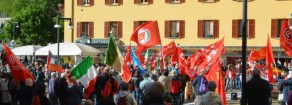 Cronaca di una giornata di antifascismo e di difesa dei valori della Costituzione repubblicana nata dalla Resistenza