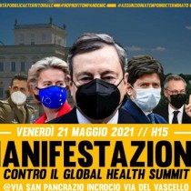 Roma – Manifestazione contro il Global Health Summit