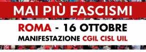 SABATO IN PIAZZA BANDIERE ROSSE CONTRO IL FASCISMO