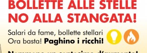 RIFONDAZIONE COMUNISTA LANCIA LA CAMPAGNA NAZIONALE CONTRO L’AUMENTO DELLE BOLLETTE, IL RIPRISTINO DELLA LEGGE FORNERO SULLE PENSIONI EPER DIRE NO AL GOVERNO DRAGHI