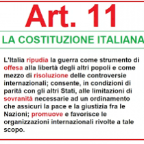 Perché l’Italia “ripudia la guerra”