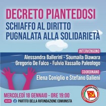 DECRETO PIANTEDOSI: Schiaffo al diritto, pugnalata alla solidarietà (video)